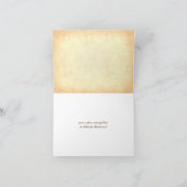 ピンクのチューリップシンプルの考える束はあなたのもの カード (内部)