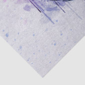 ピンクのチューリップ水の色の分離 薄葉紙 (詳細)