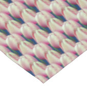 ピンクのチューリップ花 テーブルクロス (アングル)