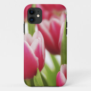 ピンクのチューリップ iPhone 11 ケース