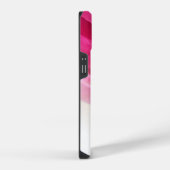 ピンクのチューリップ iPhoneケース (右側面)