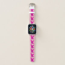 ピンクのチワワのAppleの時計バンド