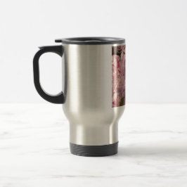 ピンクのツツジ トラベルマグ