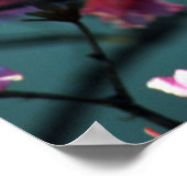 ピンクのツツツジと意味 ポスター (角)