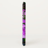 ピンクのツツツジの花、素朴な裏庭の木目 Case-Mate iPhoneケース (裏面/右)