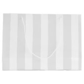 ピンクのティーポットと花&蝶誕生日 ラージペーパーバッグ (裏面)