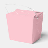 ピンクのテイクアウト特典ボックス フェイバーボックス (裏面サイド)