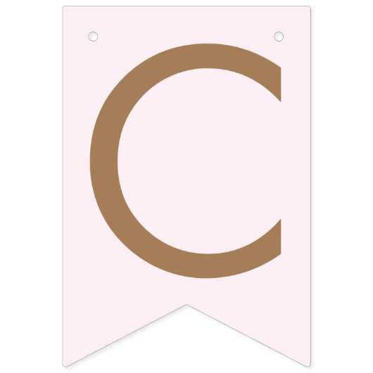 ピンクのテディ我々は心から女の子の赤ちゃんシャワーを待つことができる バンティングフラッグ (第2の旗)