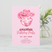 ピンクのディスコのカウボーイ 招待状 (スタンド正面)