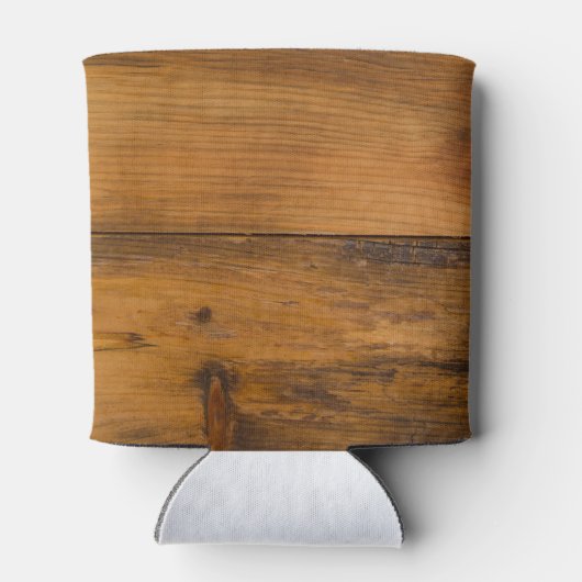 ピンクのデイジーと馬蹄地方の結婚式 缶クーラー (裏面)