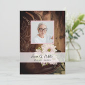 ピンクのデイジーカウボーイブーツウェスタン葬儀サービス プログラム (スタンド正面)