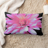 ピンクのデイジー、 ランバークッション (ブランケット)