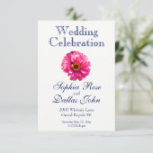 ピンクのデイジー 招待状 (スタンド正面)