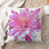 ピンクのデイジー、《植物》百日草、ひまわり クッション (ブランケット)