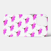 ピンクのデイジー Case-Mate iPhoneケース (裏面 (横))