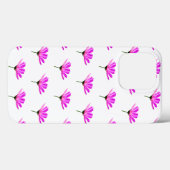 ピンクのデイジー Case-Mate iPhoneケース (裏面 (横))