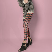 ピンクのデイリリー花の模様（黒）