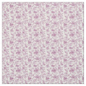ピンクのトイルの開花枝 ファブリック (見本)