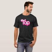 ピンクのトップス Tシャツ (正面フル)
