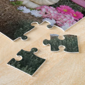 ピンクのトラクター ジグソーパズル (側面)