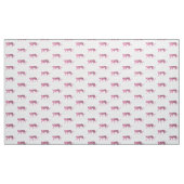 ピンクのトラ ファブリック (ヤード)