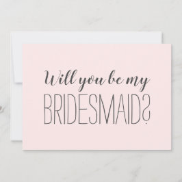 ピンクのトレンディーは私の花嫁のメイドになる