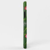 ピンクのトロピカル フランジパニ アート Case-Mate iPhoneケース (裏面/右)