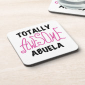 ピンクのトータル素晴らしアベラ・ギフト コースター (左側)