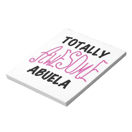 ピンクのトータル素晴らしアベラ・ギフト ノートパッド (回転)