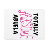 ピンクのトータル素晴らしアベラ・ギフト マグネット (横)