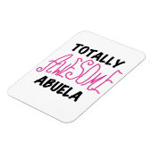 ピンクのトータル素晴らしアベラ・ギフト マグネット (左側)