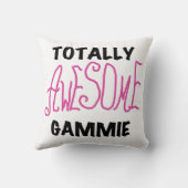 ピンクのトータル素晴らしゲーミージギフト クッション (裏面)