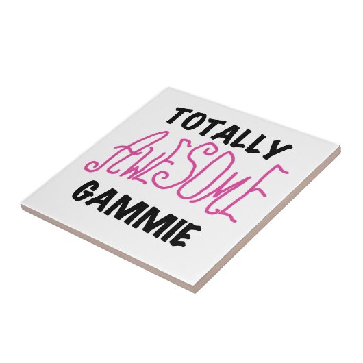 ピンクのトータル素晴らしゲーミージギフト タイル (側面)