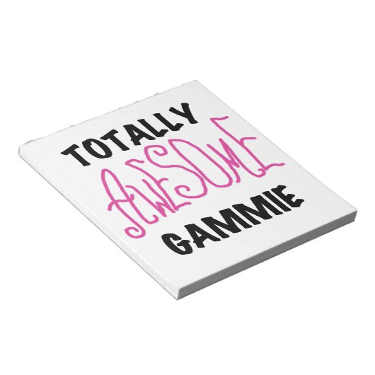 ピンクのトータル素晴らしゲーミージギフト ノートパッド (アングル)