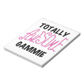 ピンクのトータル素晴らしゲーミージギフト ノートパッド (回転)