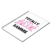 ピンクのトータル素晴らしゲーミージギフト ノートブック (左側)