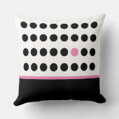 ピンクのドよくはしゃぐット クッション (裏面)