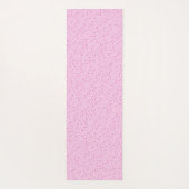 ピンクのドットの明るいかわいらしハートの濃淡のグループ ヨガマット (裏面)