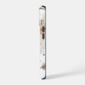ピンクのドリームキャッチャー iPhone 15ケース (左側面)