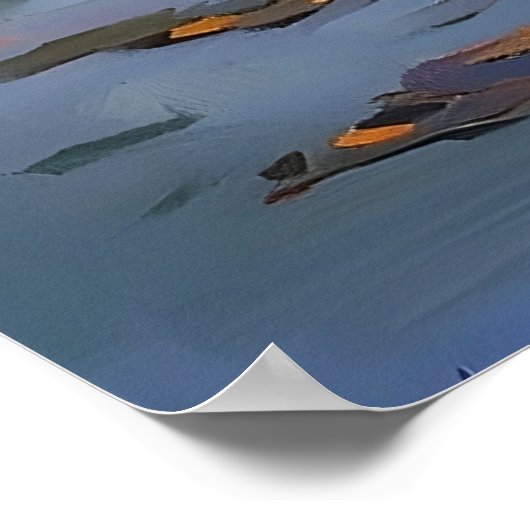 ピンクのドレスの女性ポスターアートプリントウォールアート ポスター (角)