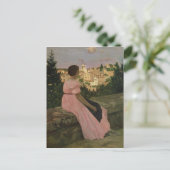 ピンクのドレス、またはカステルナウ – ル – レズのビュー ポストカード (スタンド正面)