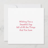 ピンクのドーナツとコーヒー | 保Touch カード (裏面)