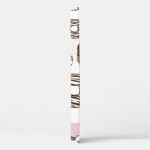 ピンクのドーナツ,ブラウンドーナツ,ふりかけ,あなたの名前 Case-Mate iPhoneケース (裏面 / 右)