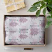 ピンクのナツクラッカークリスマスプレゼント 薄葉紙 (ギフト)