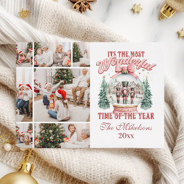 ピンクのナツクラッカークリスマス7 Photo Wonderland Gl シーズンカード