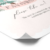 ピンクのナツクラッカー誕生日パーティーはパーティーを支持する ポスター (角)