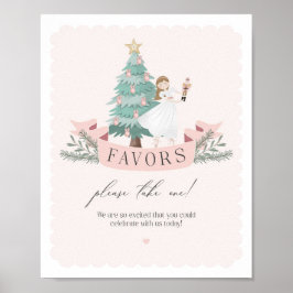 ピンクのナツクラッカー誕生日パーティーはパーティーを支持する ポスター