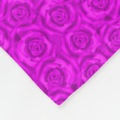 ピンクのネオン フリースブランケット (角)