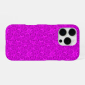 ピンクのネオン iPhoneケース (裏面横)