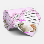 ピンクのネクタイがグローマ結婚ーズの愛する方法 ネクタイ (ロール)